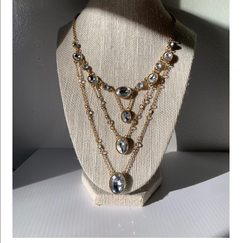 Rhinestone necklace